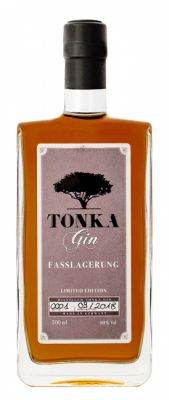 Tonka barrel aged gin. Limited edition 2021 PRE-ORDER  Sept. 2021 (1500 btl. only made)