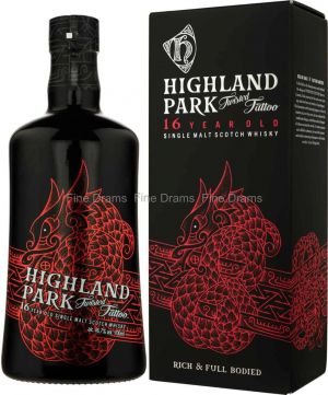 Highland Park 16YO Twisted tatoo
