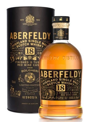 Aberfeldy 18YO Bolgheri Itaian red wine cask