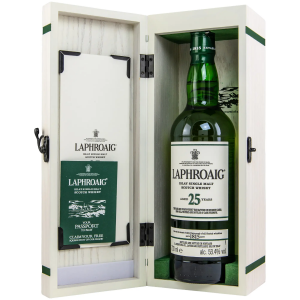 Laphroaig 25 YO 2022 Edition in wooden box